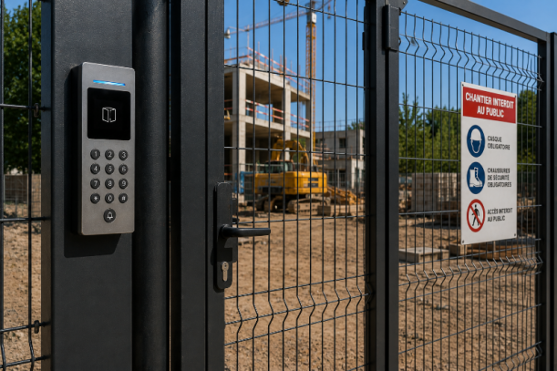 contrôle accès chantier contrôle accès chantier
